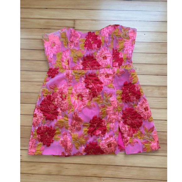 Showpo. Dresses & Skirts - Showpo Pink and Red Floral Mini Dress